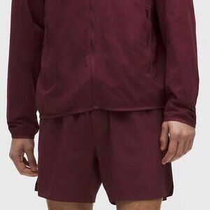 Lululemon Mile Maker Ripstop Lined Short 6" - Burgundy Bay - Size XXL - BNWT